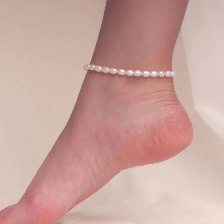 Olivia Freshwater Pearl Anklet