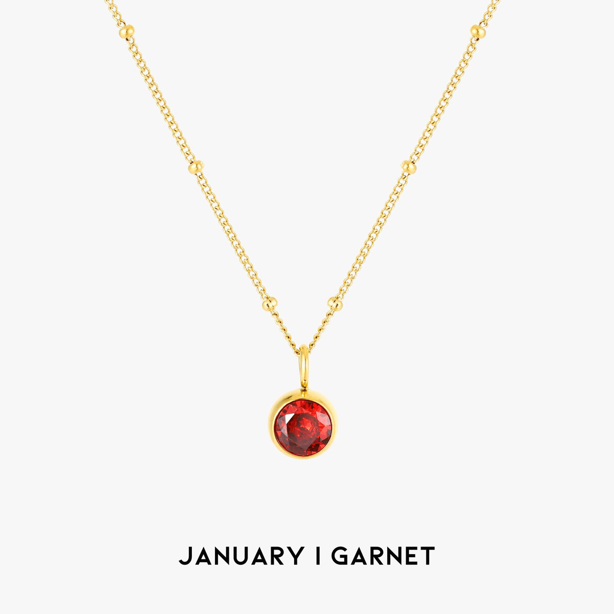 Amélie Birthstone Pedant Necklace