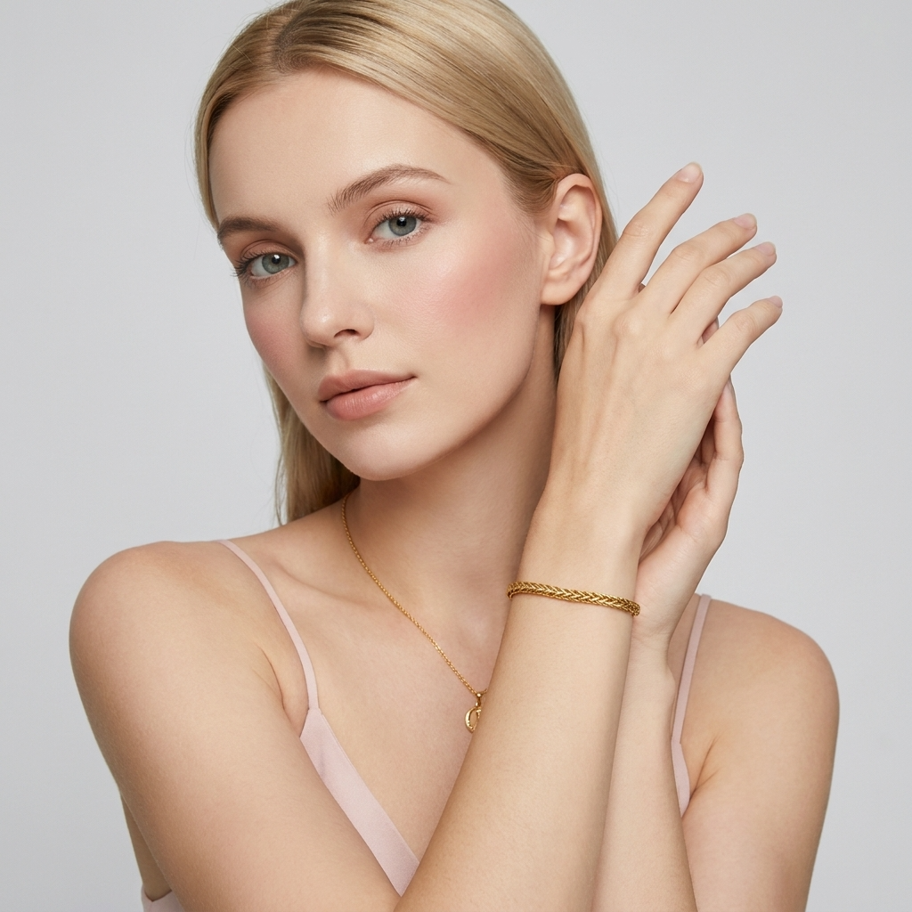 Chloe Vintage Snake Bracelet with sleek snake chain design