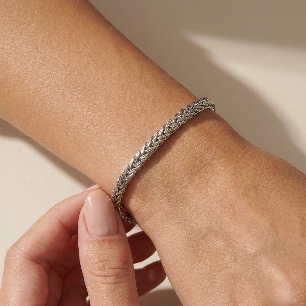 Chloe Vintage Snake Bracelet with sleek snake chain design
