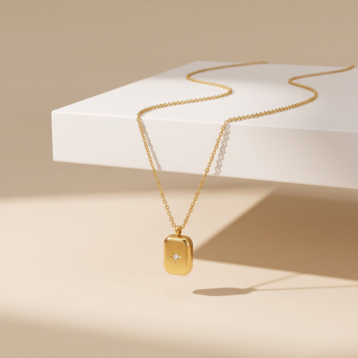 Agatha Gold Star Pendant Necklace