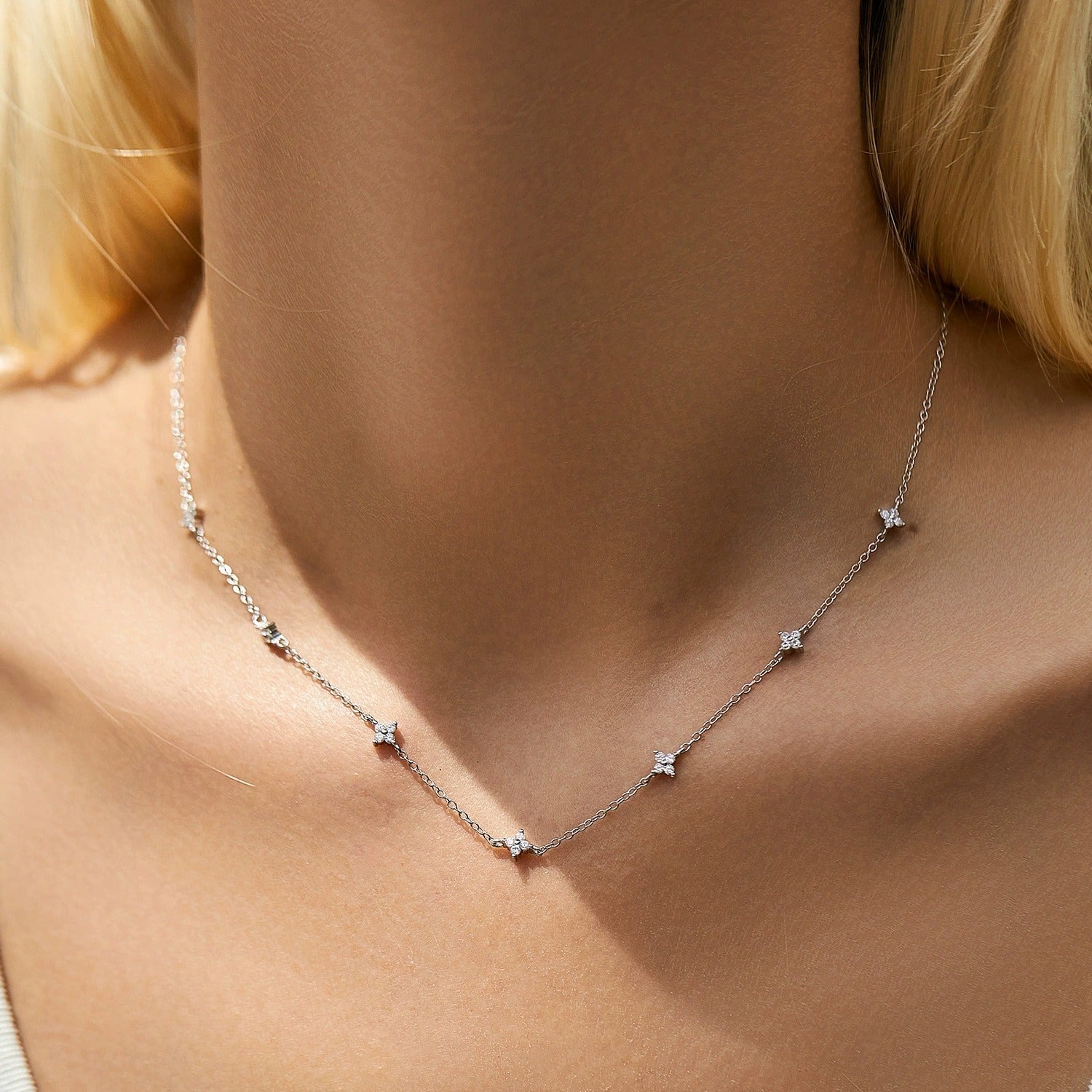 Camille Sparkle Chain Necklace