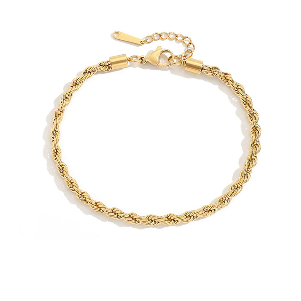 Calla Rope Chain Anklet