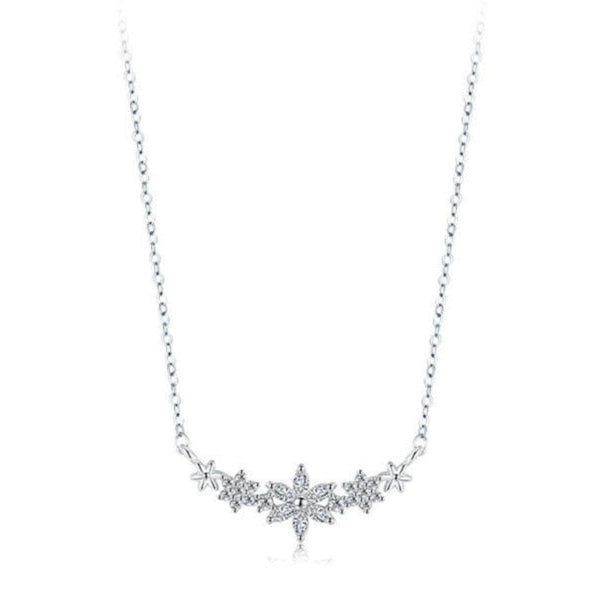 Camille Floral Sparkle Necklace