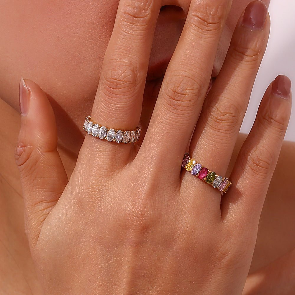 Antoinette Diamond Gold Ring