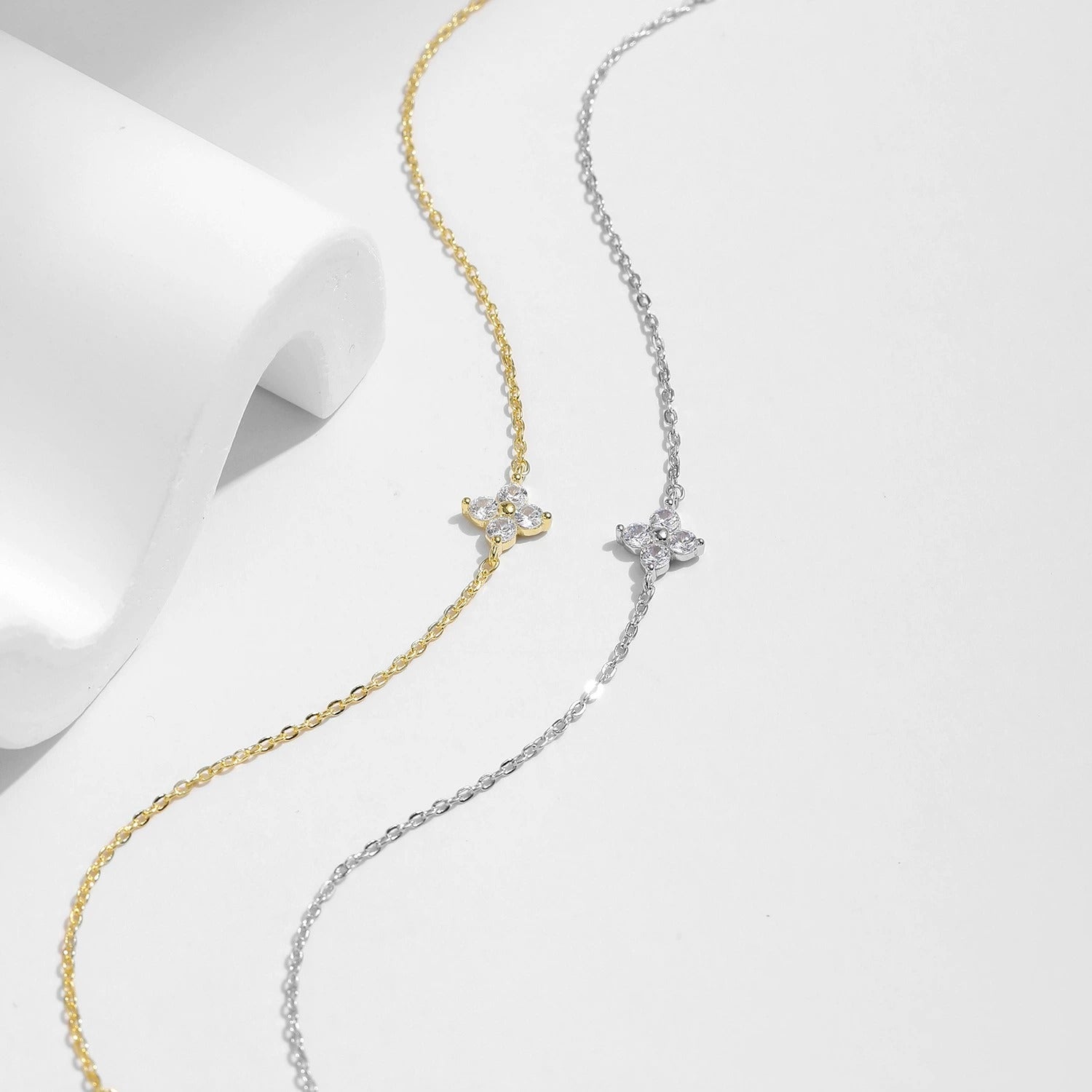 Camille Sparkle Chain Bracelet