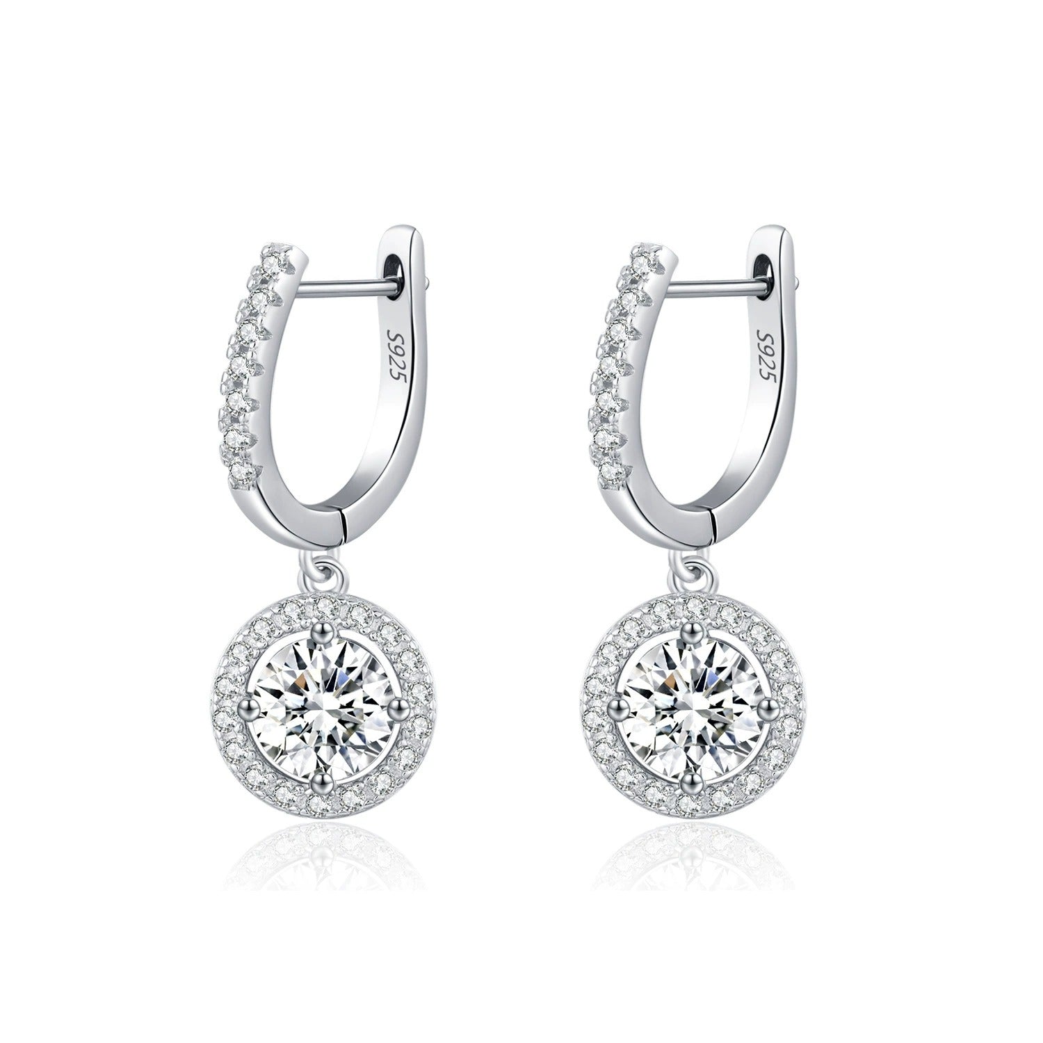 Sophie Pavé Circle Earrings