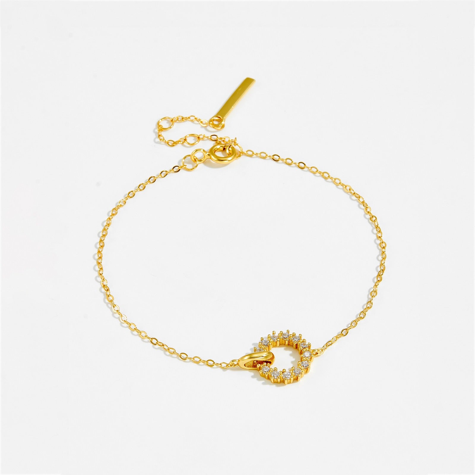 Isla Linked Circle Bracelet