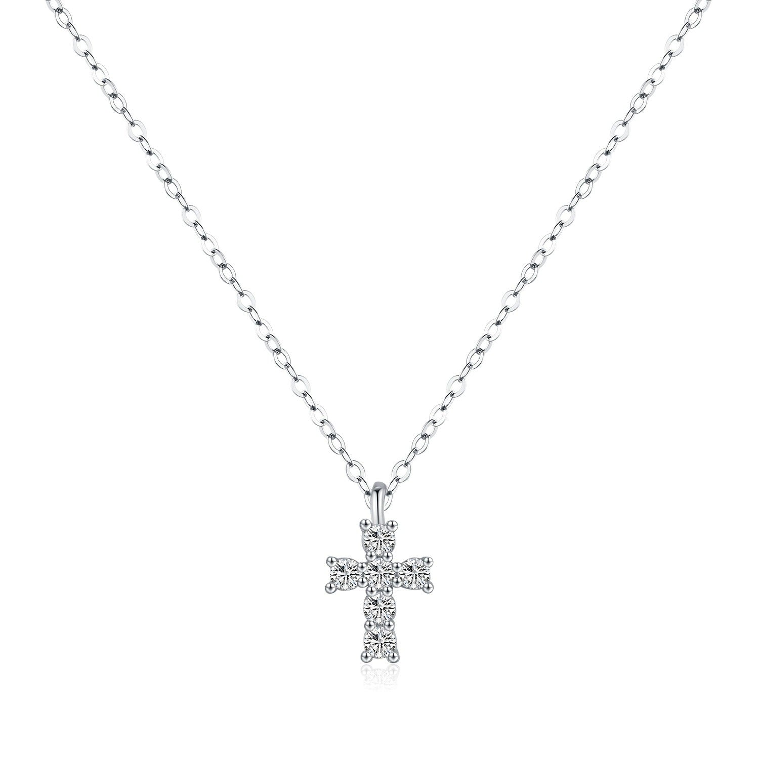 Aurélie Crystal Cross Pendant