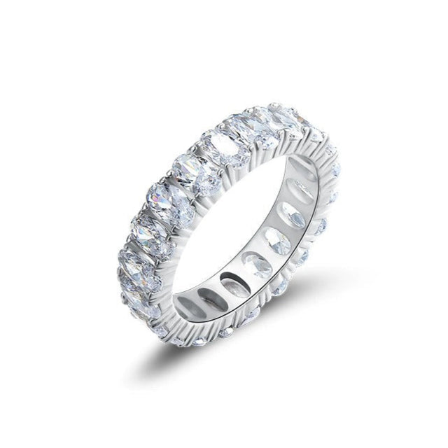 Amelia Eternity Silver Ring