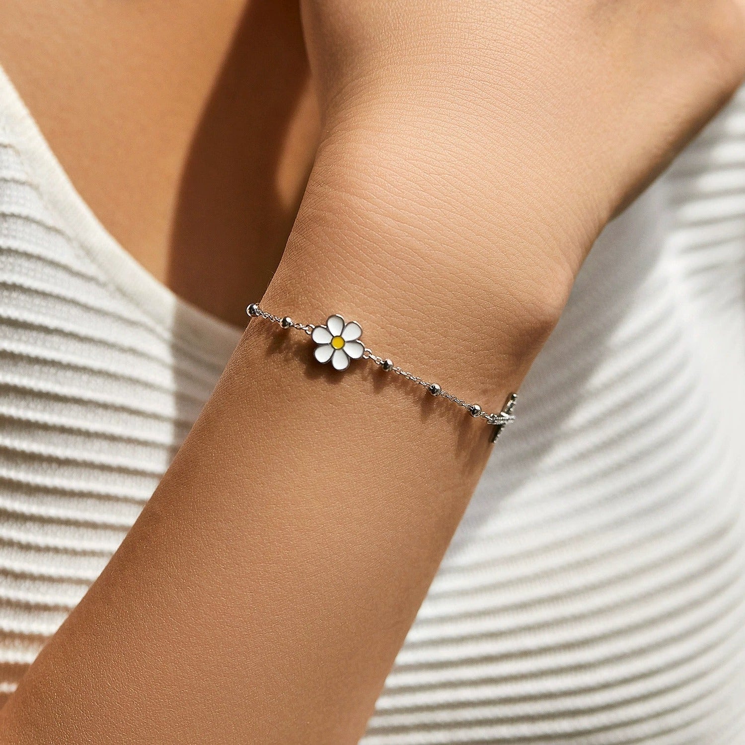 Olivia Marguerite Cross Bracelet