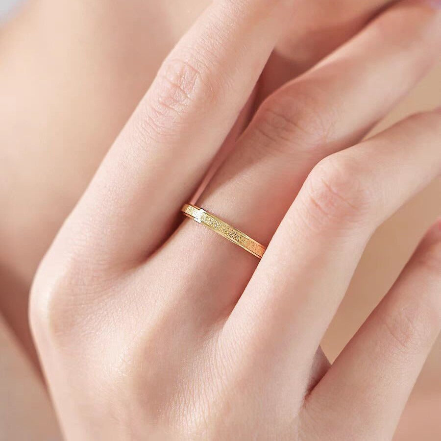 Soline Slim Gold Ring