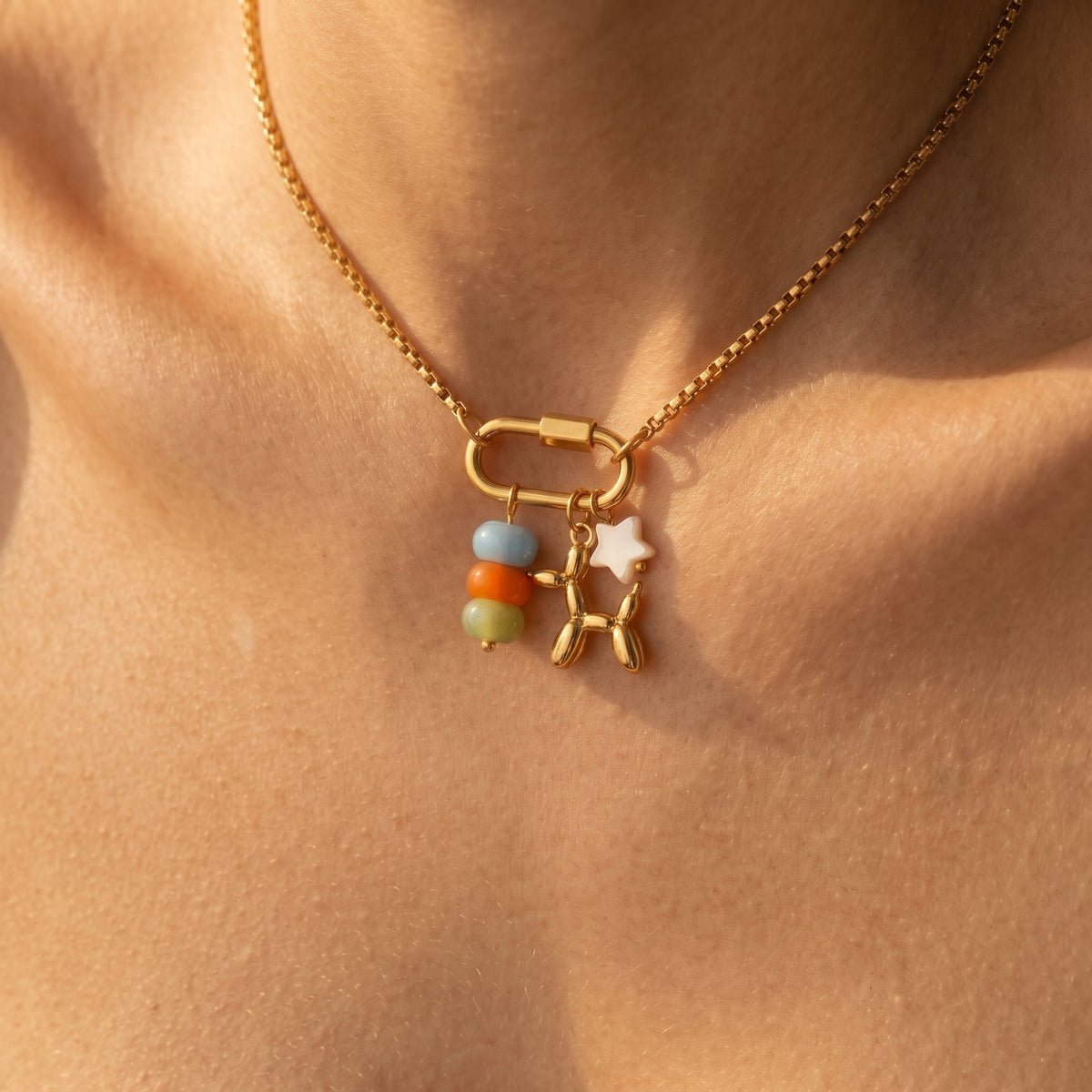 Chloe Balloon Pendant Necklace