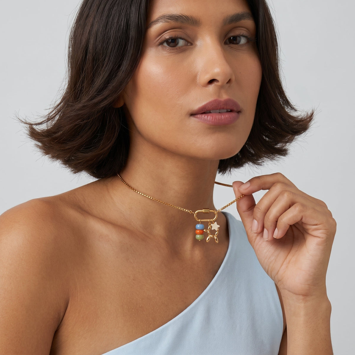 Chloe Balloon Pendant Necklace