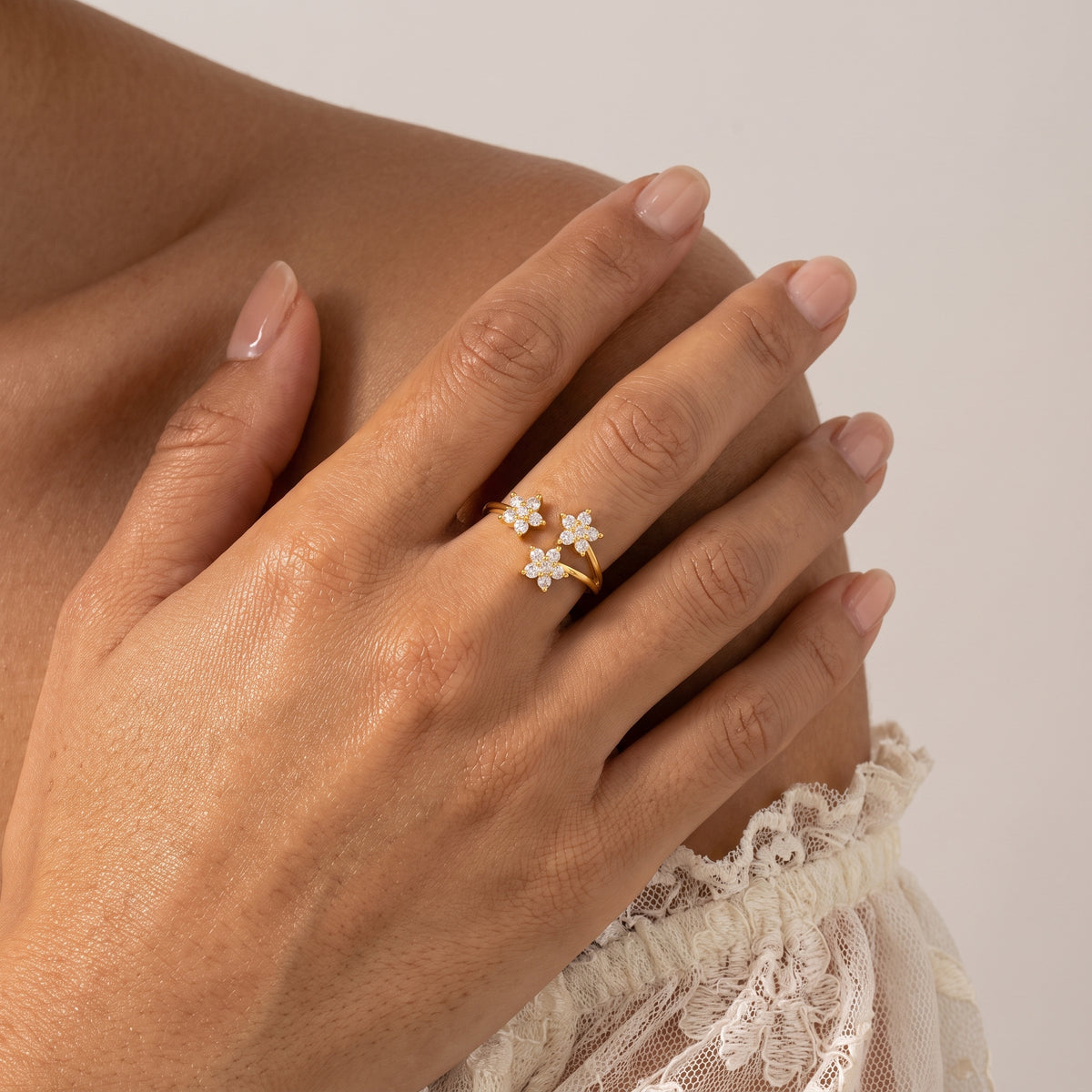 Marquise Bloom Ring