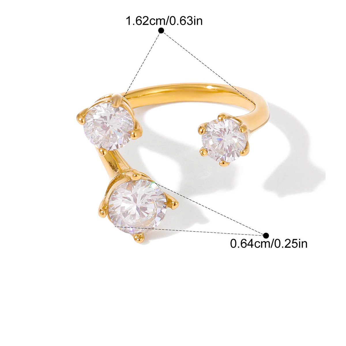 Open Trio Ring
