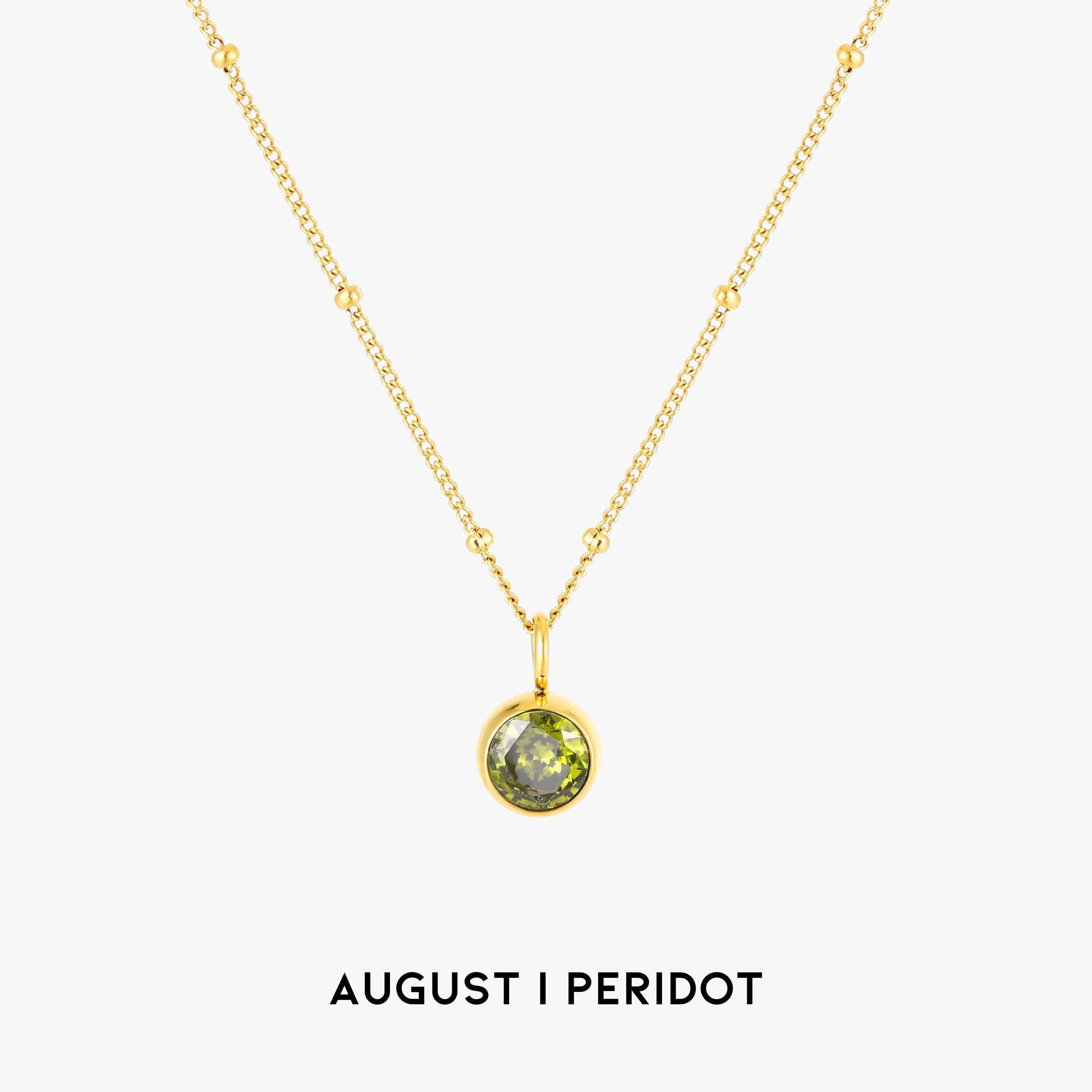 Amélie Birthstone Pedant Necklace