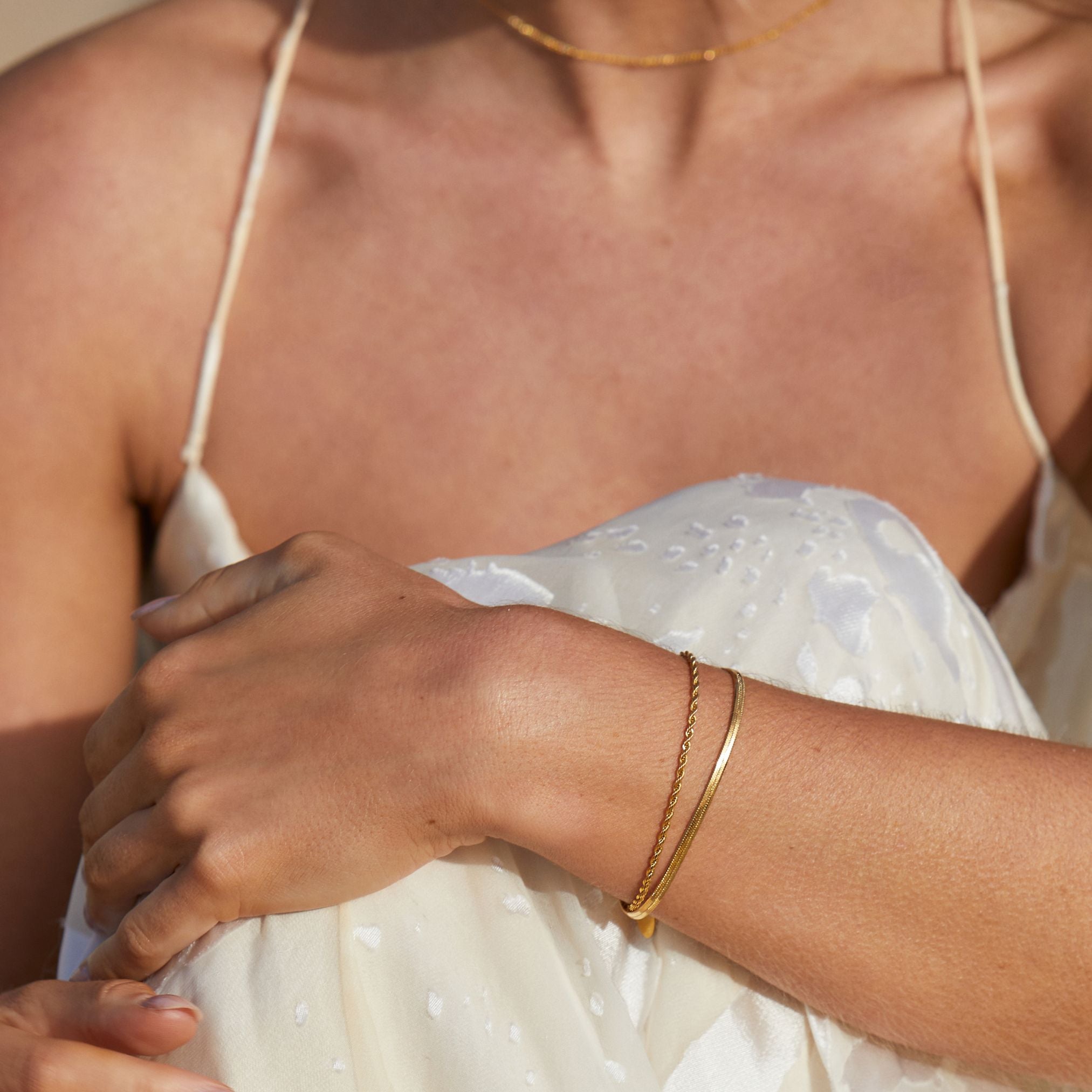 Eva Layered Chain Bracelet