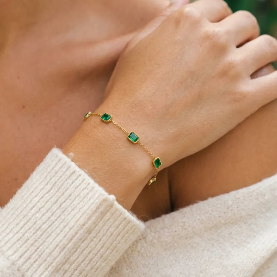 Jasmine Green Bracelet