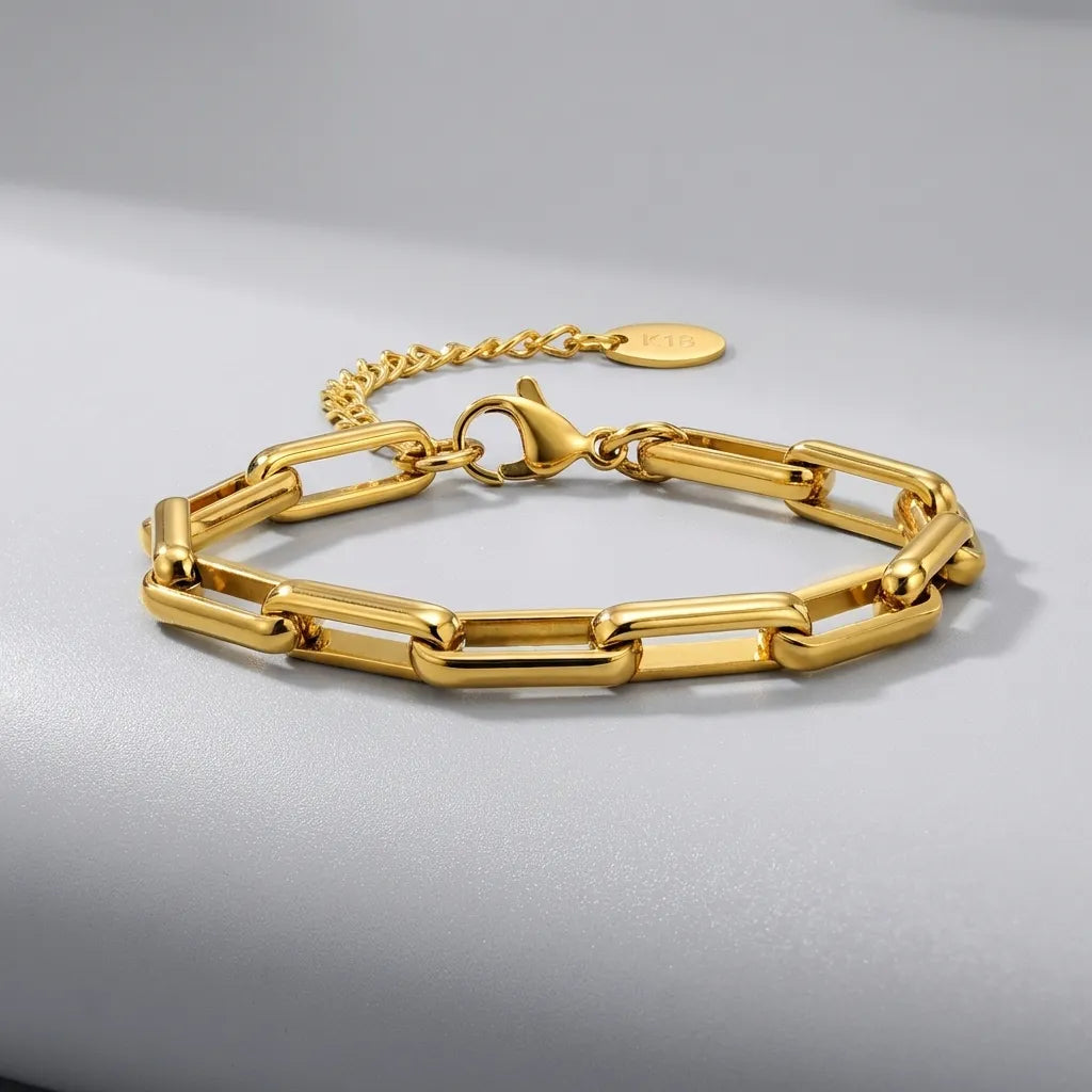 Eloise Bold Paperclip Bracelet