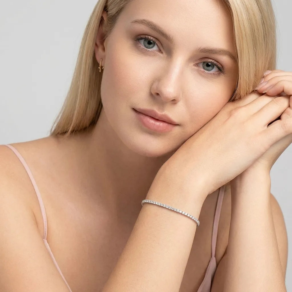 Sophie Lumière Tennis Bracelet