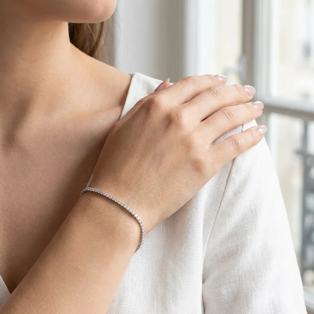 Sophie Lumière Tennis Bracelet