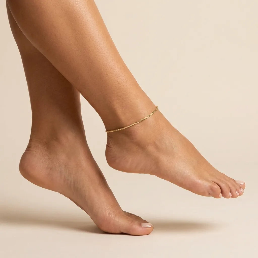 Calla Rope Chain Anklet