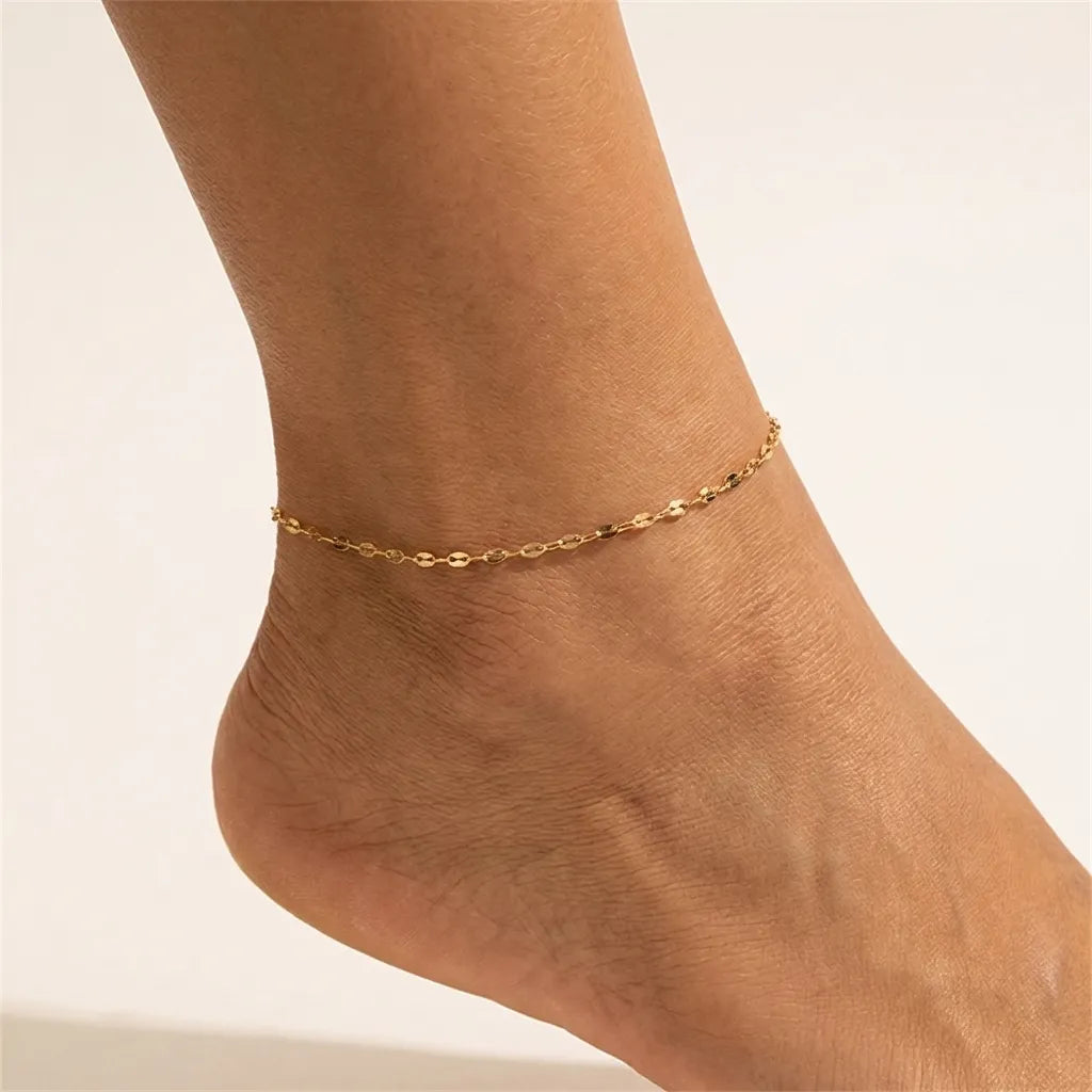Charlotte Gold Chain Anklet
