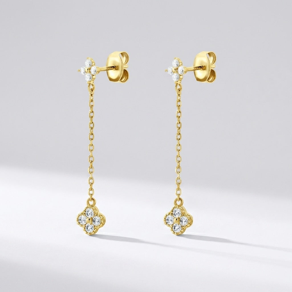 Mia Sparkle Drop Earrings