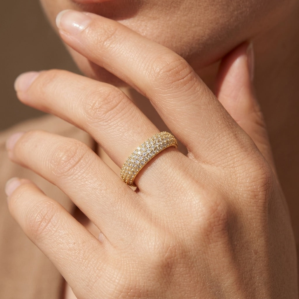 Emmma Luxe Pavé Ring