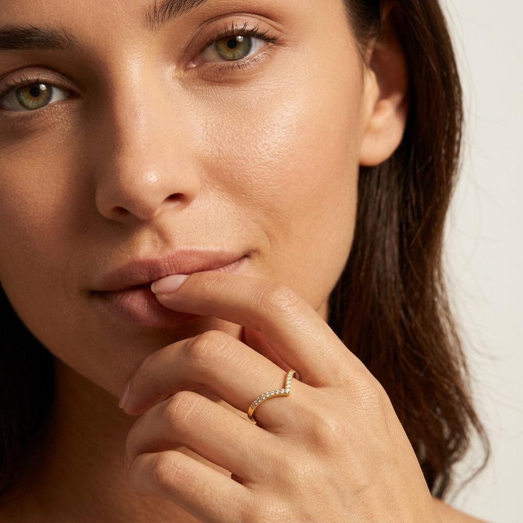 Emma Crown Crystal Ring