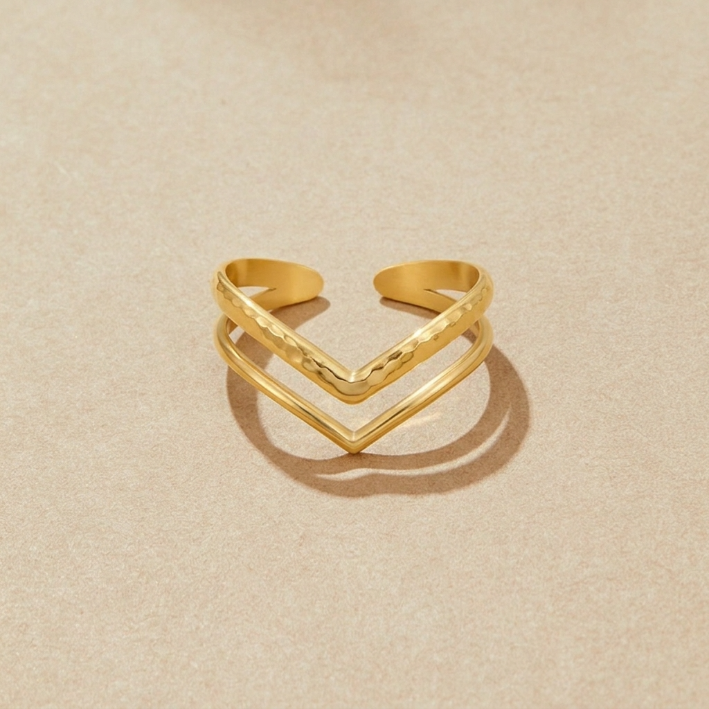 Laura Layered Gold Ring