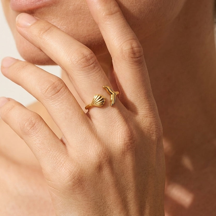 Ocean Gold Ring