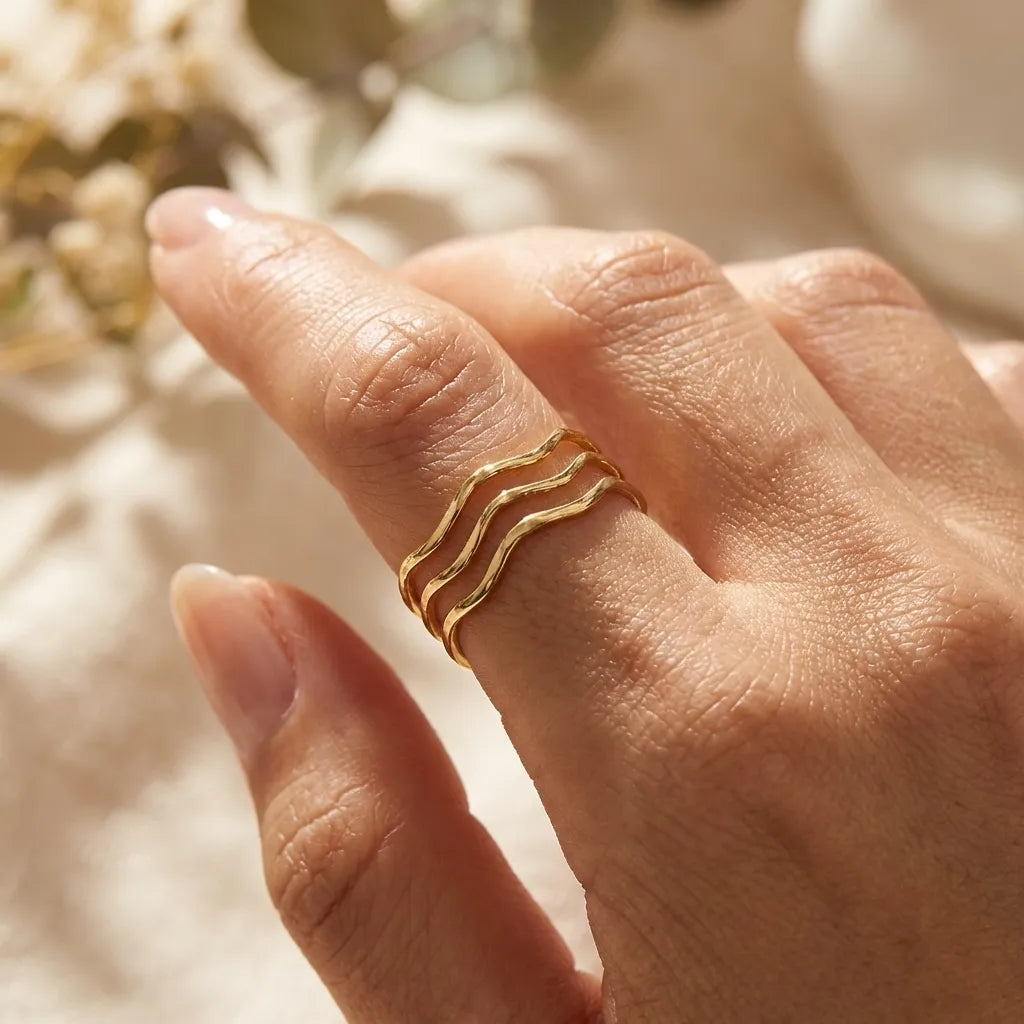 Sea Gold Ring