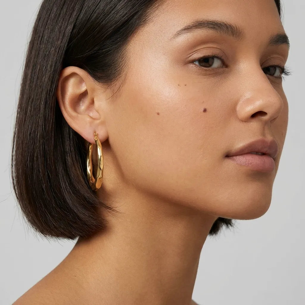 Aira Hoop Earrings