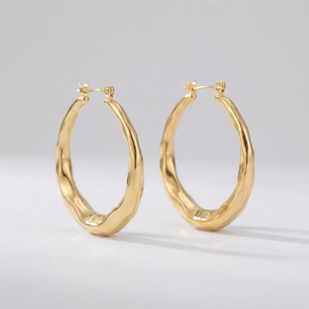 Aira Hoop Earrings