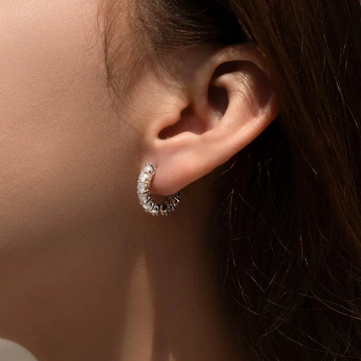 Sophie Full Sparkle Hoops