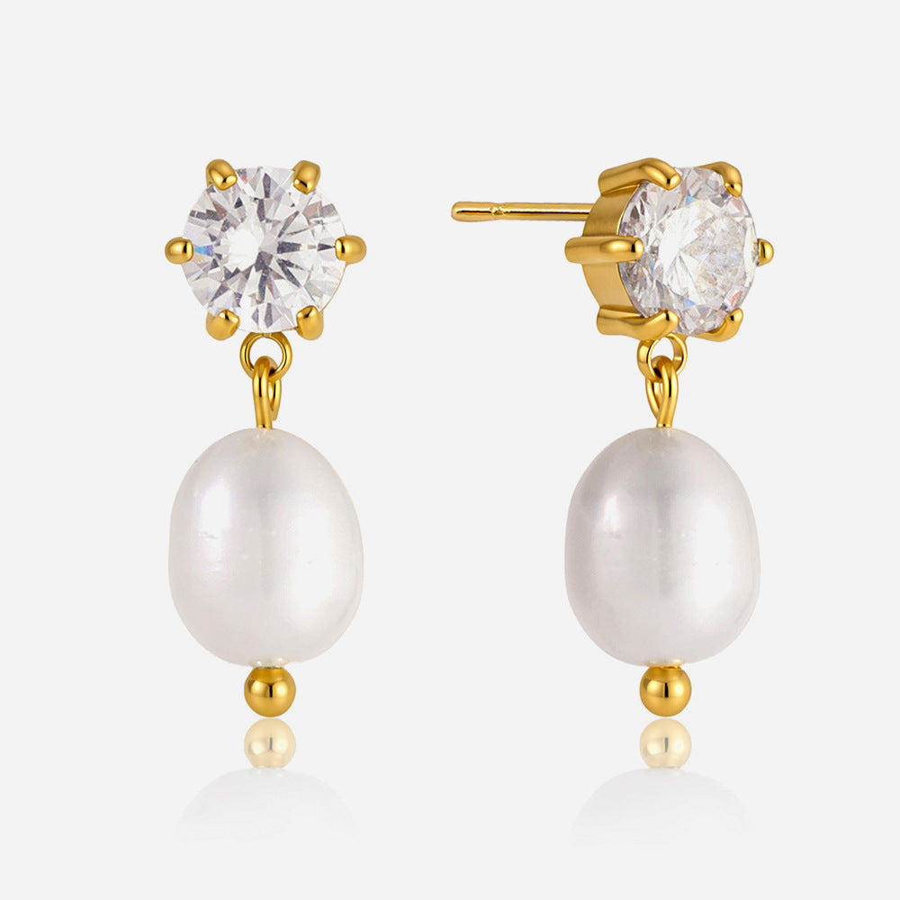 Pearl Drop Earrings