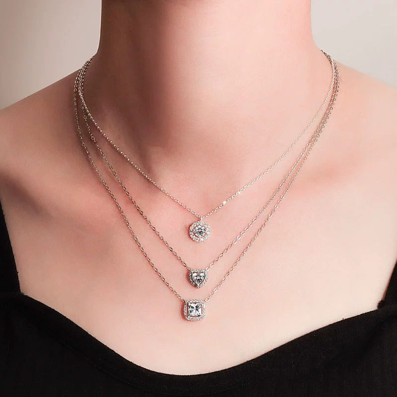 Olivia Amour Halo Necklace