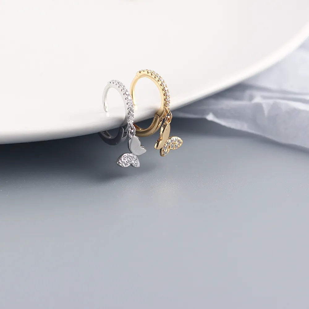 Celina Butterfly Charm Earrings