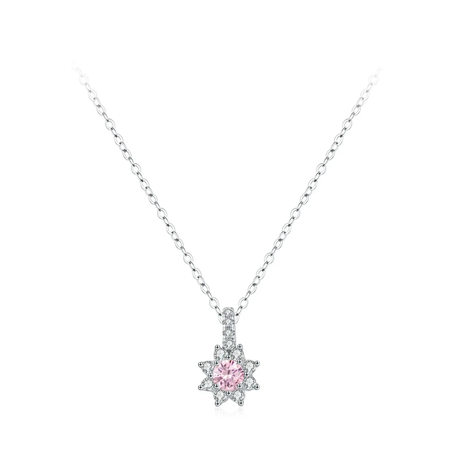 Élodie Rosé Crystal Necklace