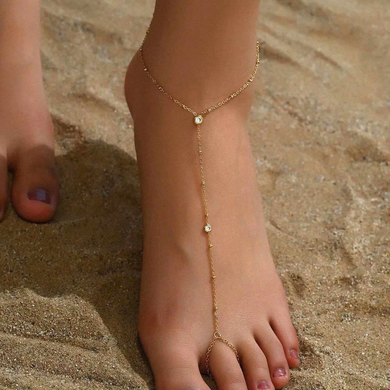 Evelyne Chain Anklet