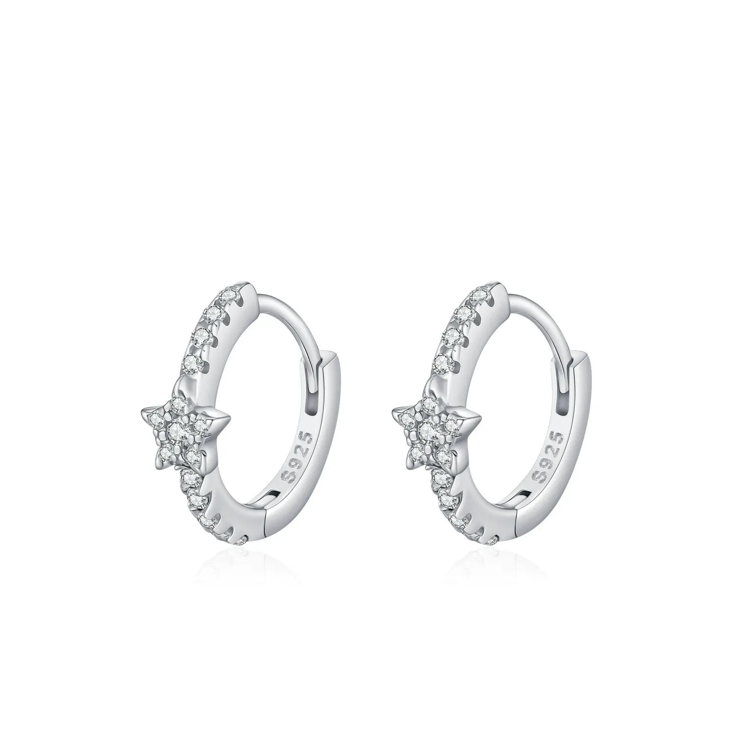 Anais Diamond Star Hoops