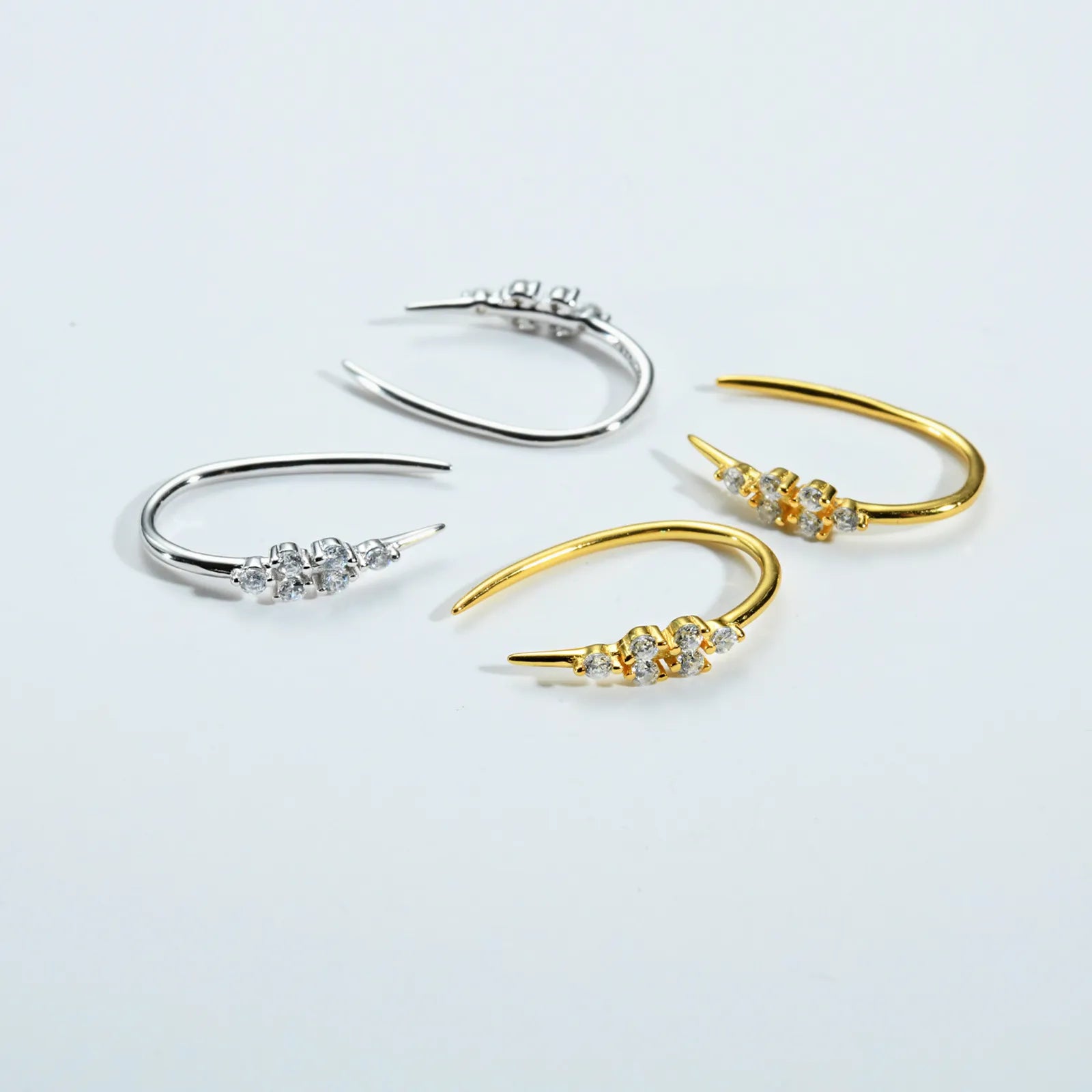 Camila Crystal Cluster Earrings