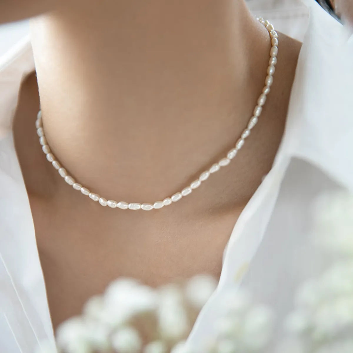 Olivia Pearl Necklace