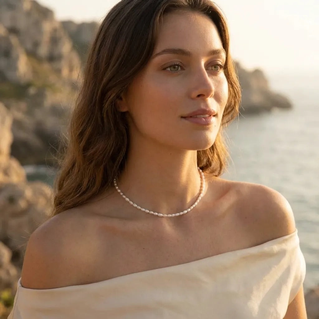 Olivia Pearl Necklace