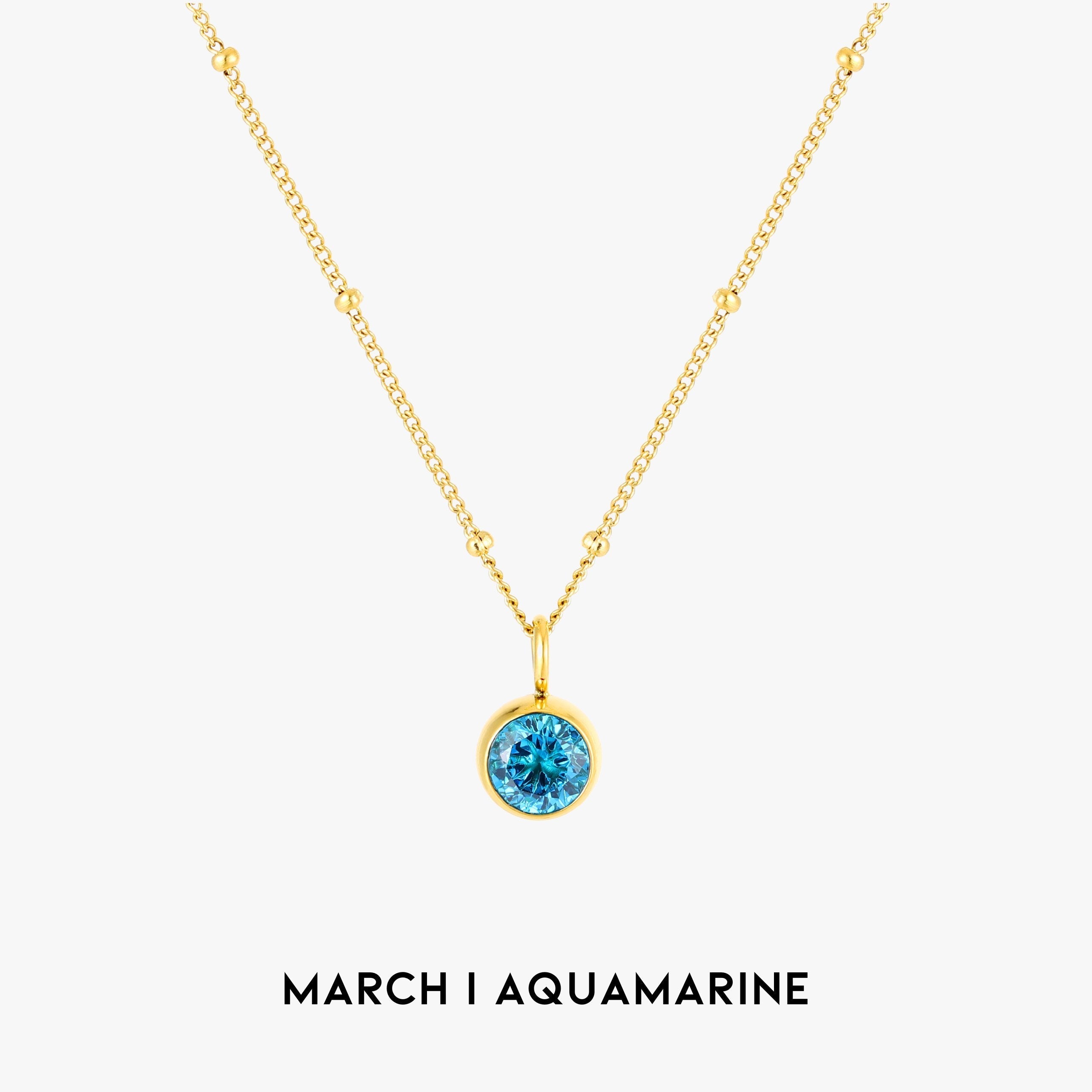 Amélie Birthstone Pedant Necklace