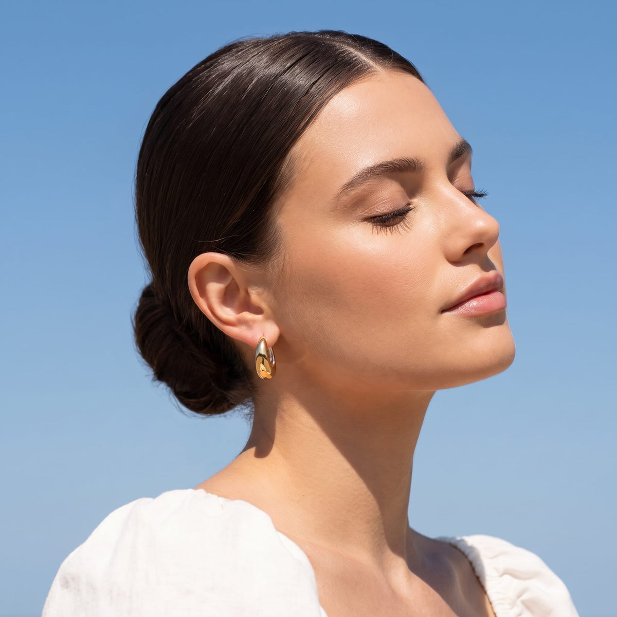 Two-Tone Dome Hoops