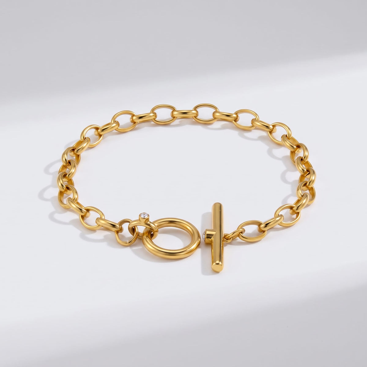 Circle Toggle Bracelet
