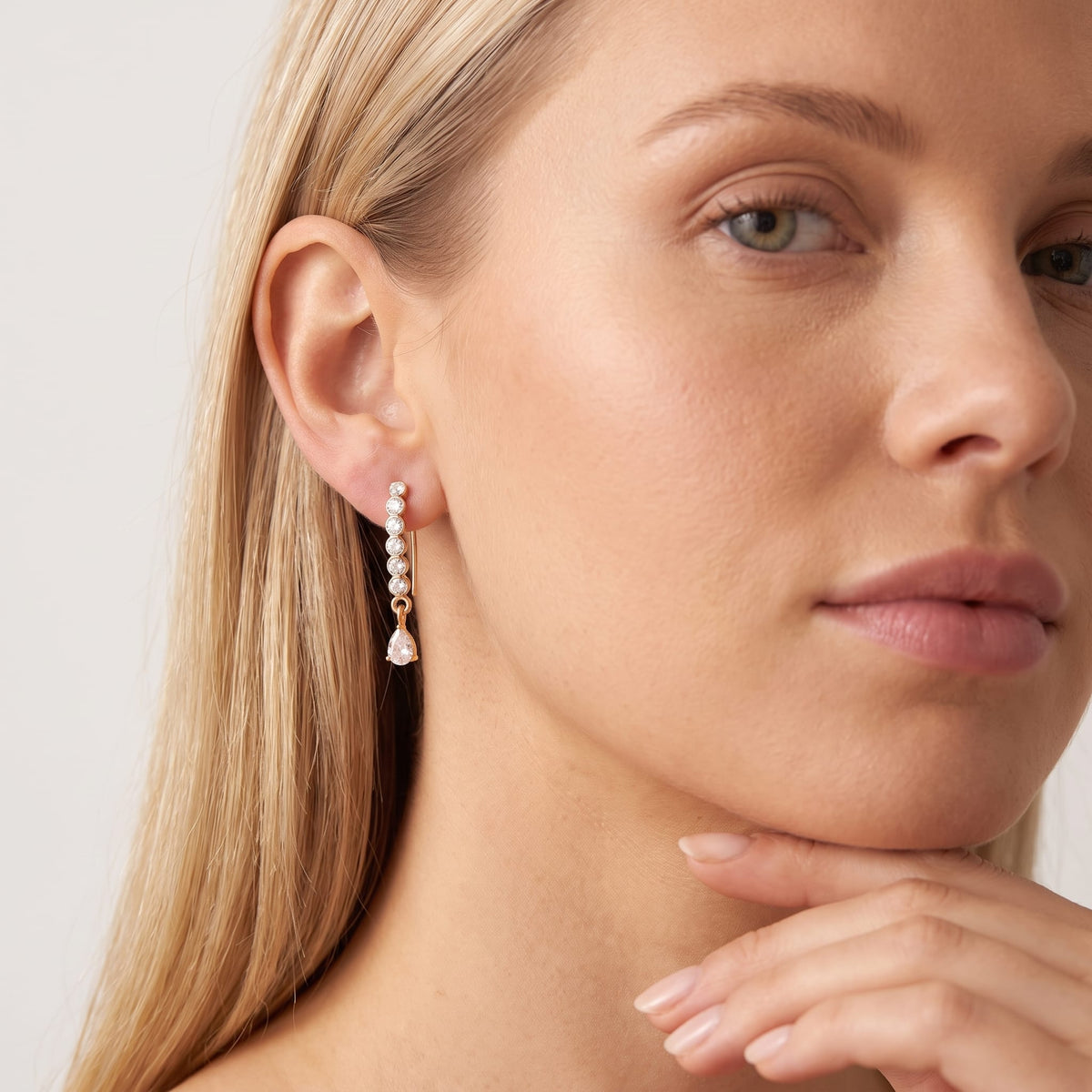 Crystal Drop Earrings